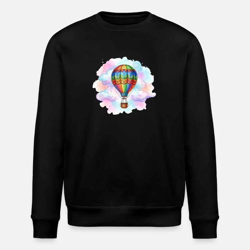 Ballon - Sweat bio ROLLER Stanley/Stella Unisexe - noir