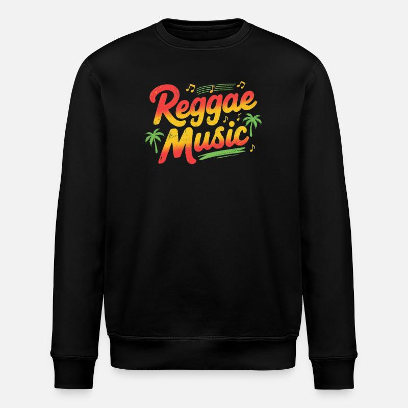 Son et vibrations reggae - Sweat bio ROLLER Stanley/Stella Unisexe - noir