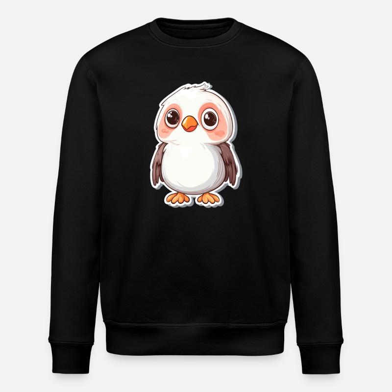 Kakadu - Stanley/Stella Unisex Bio-Sweatshirt ROLLER - Schwarz
