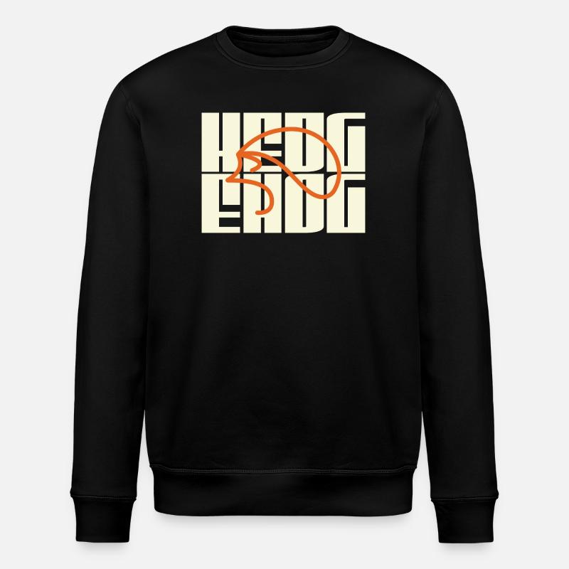 Merch mit dem Logo deines Lieblingsigels  - Stanley/Stella Unisex Bio-Sweatshirt ROLLER - Schwarz