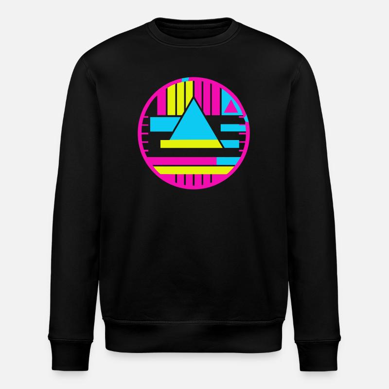 Test Mark New Wave - Stanley/Stella ROLLER Unisex Organic Sweatshirt - black