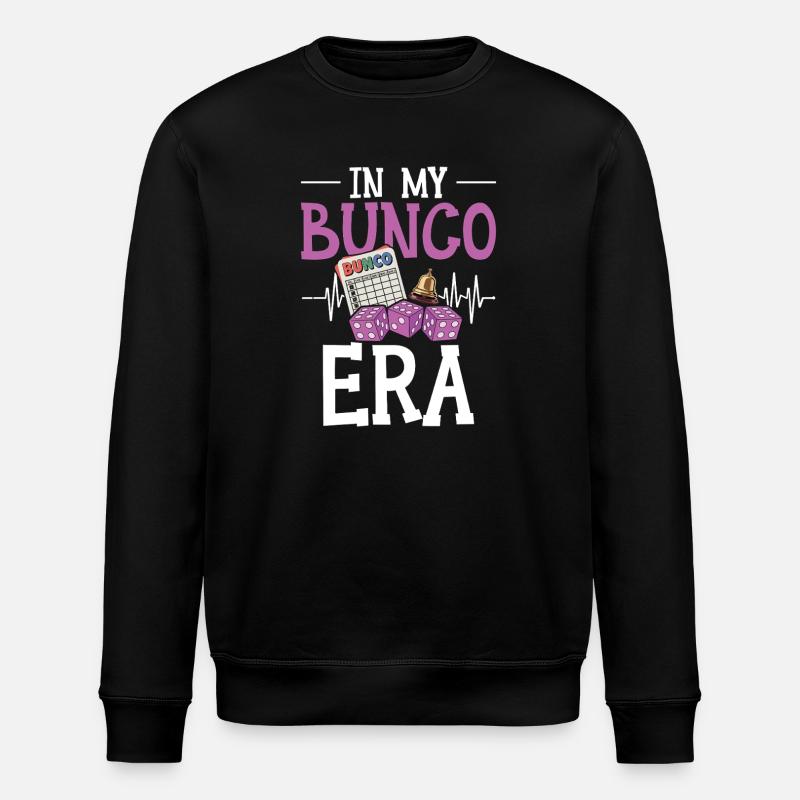 À mon époque Bunco - Sweat bio ROLLER Stanley/Stella Unisexe - noir