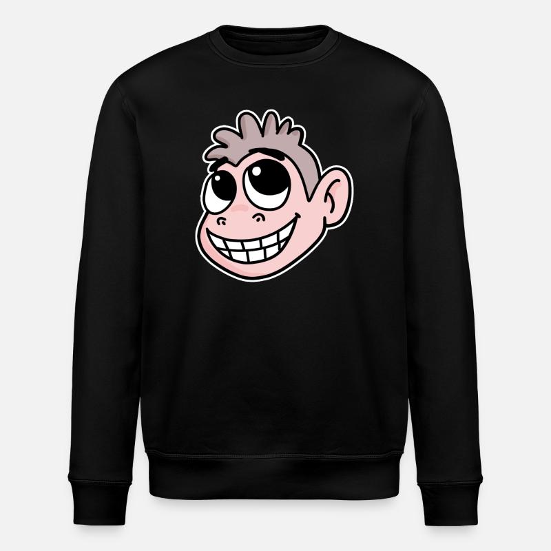 Drôle de tête de singe - Sweat bio ROLLER Stanley/Stella Unisexe - noir