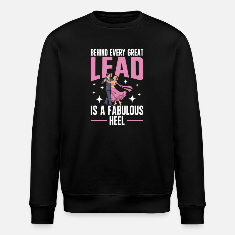 Gesellschaftstanz Walzertanz Tangotanz - Stanley/Stella Unisex Bio-Sweatshirt ROLLER - Schwarz