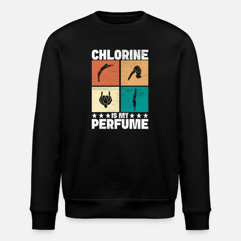 Plongeoir - Sweat bio ROLLER Stanley/Stella Unisexe - noir