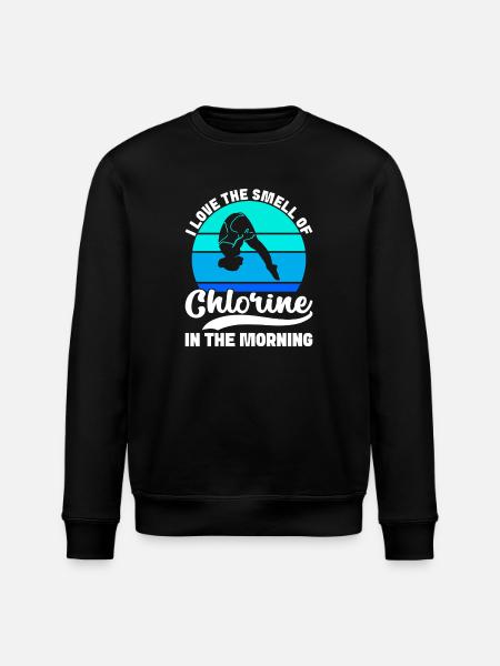 Diving diving board - Stanley/Stella ROLLER Unisex Organic Sweatshirt - black