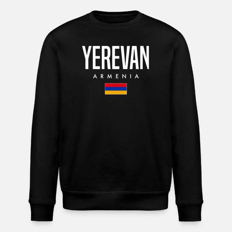 Erevan, Arménie - Sweat bio ROLLER Stanley/Stella Unisexe - noir