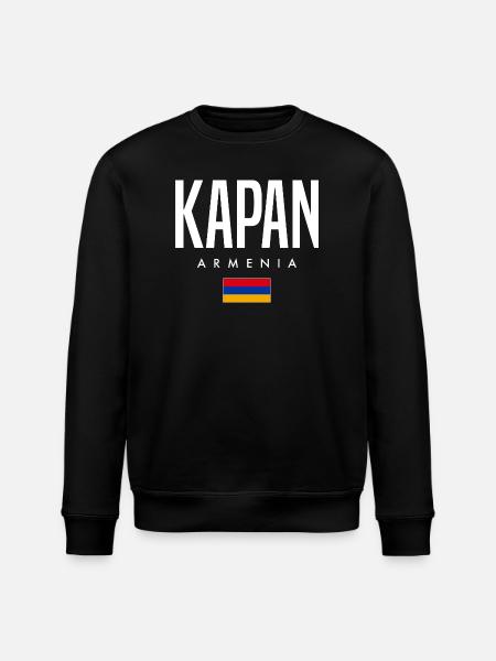 Kapan Armenia - Stanley/Stella ROLLER Unisex Organic Sweatshirt - black