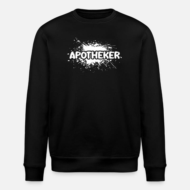 Job Apotheker - Stanley/Stella Unisex Bio-Sweatshirt ROLLER - Schwarz