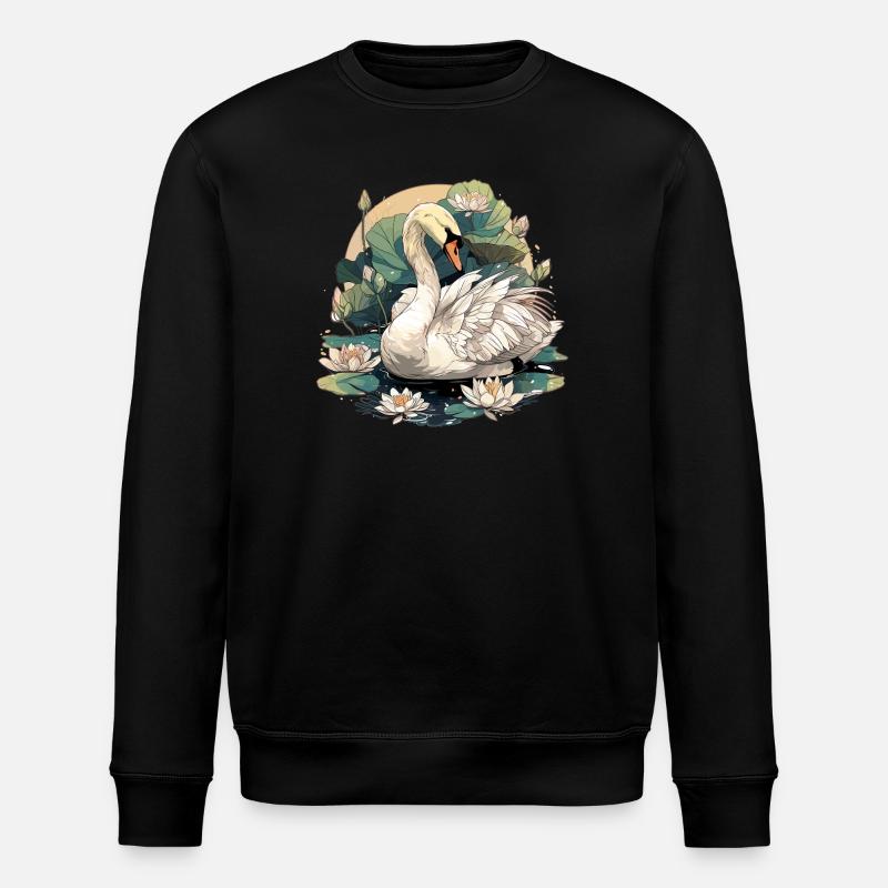 Cygnes Cygne - Sweat bio ROLLER Stanley/Stella Unisexe - noir