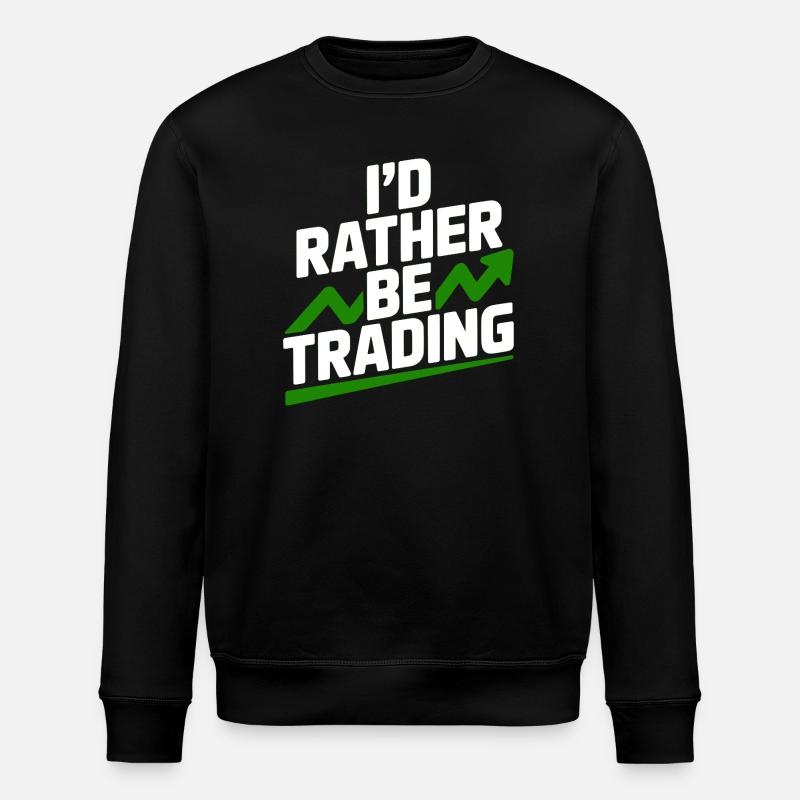 Je préfère faire du trading - Sweat bio ROLLER Stanley/Stella Unisexe - noir