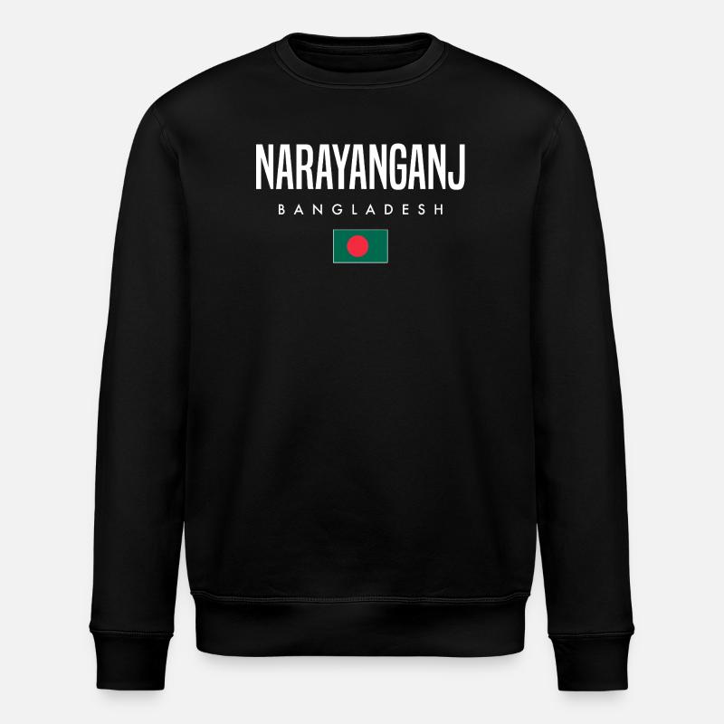 Narayanganj Bangladesch - Stanley/Stella Unisex Bio-Sweatshirt ROLLER - Schwarz