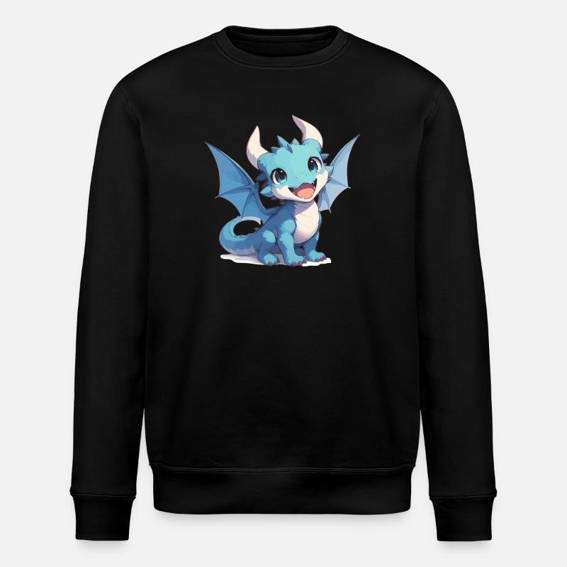Dragon Dragon - Sweat bio ROLLER Stanley/Stella Unisexe - noir