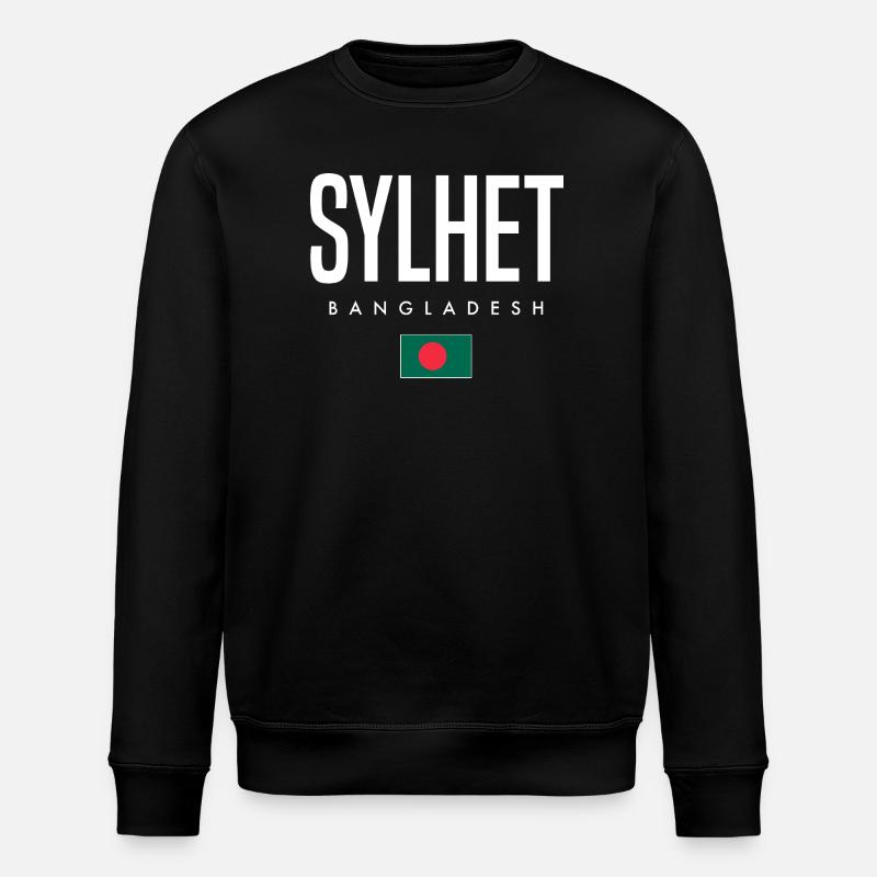 Sylhet Bangladesch - Stanley/Stella Unisex Bio-Sweatshirt ROLLER - Schwarz