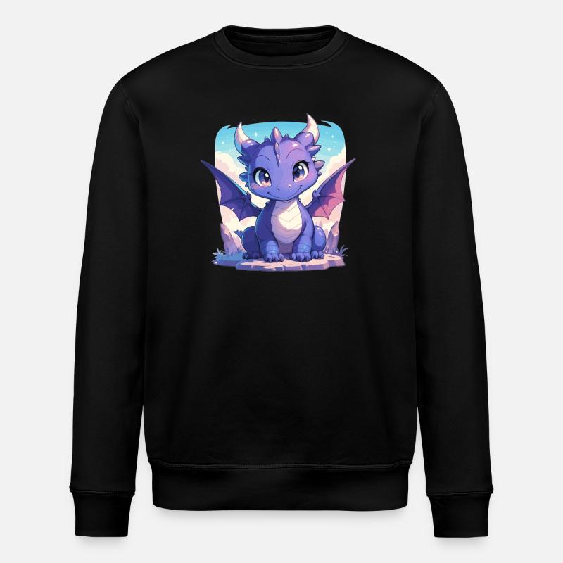 Dragon Dragon - Sweat bio ROLLER Stanley/Stella Unisexe - noir