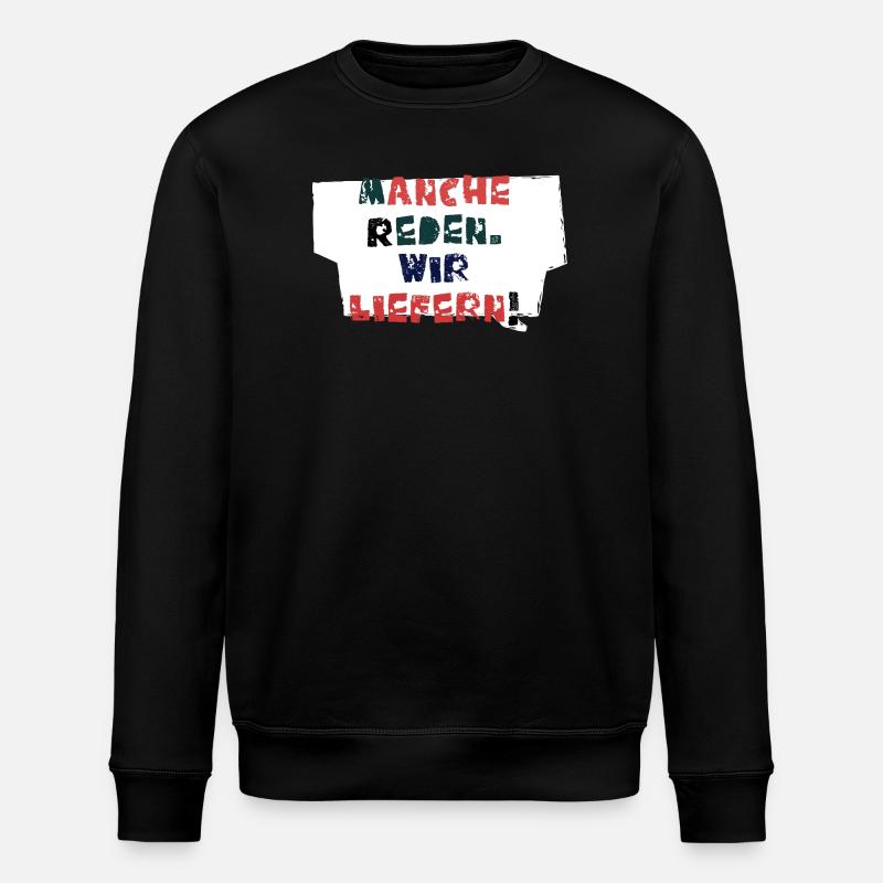 Reden & Handeln!  - Stanley/Stella Unisex Bio-Sweatshirt ROLLER - Schwarz