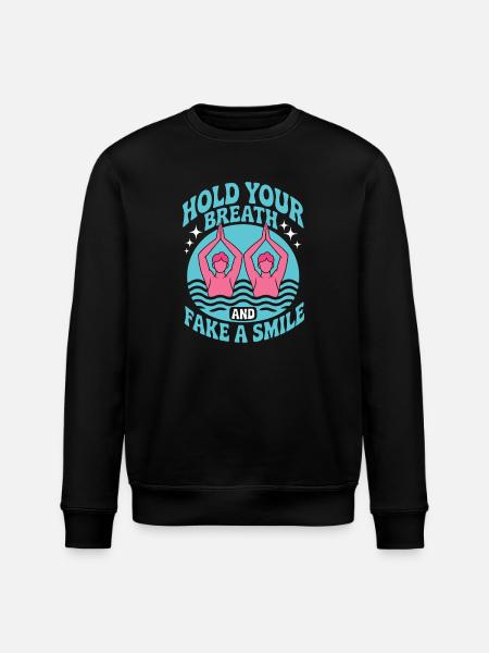 Synchronschwimmen Kunstschwimmen Wassersport - Stanley/Stella Unisex Bio-Sweatshirt ROLLER - Schwarz