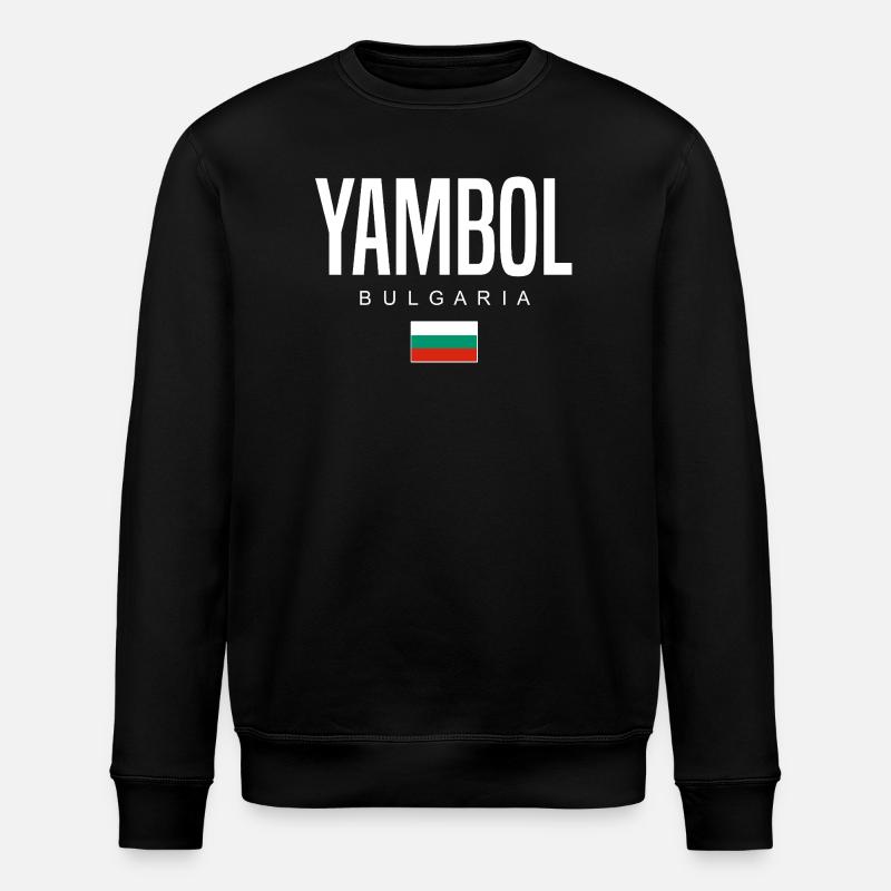 Yambol Bulgarie - Sweat bio ROLLER Stanley/Stella Unisexe - noir