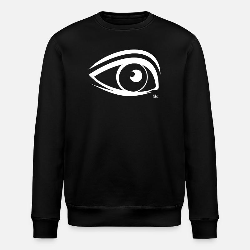 Oeil - Sweat bio ROLLER Stanley/Stella Unisexe - noir