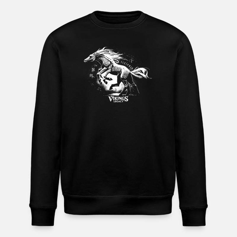 Sleipnir - Sweat bio ROLLER Stanley/Stella Unisexe - noir
