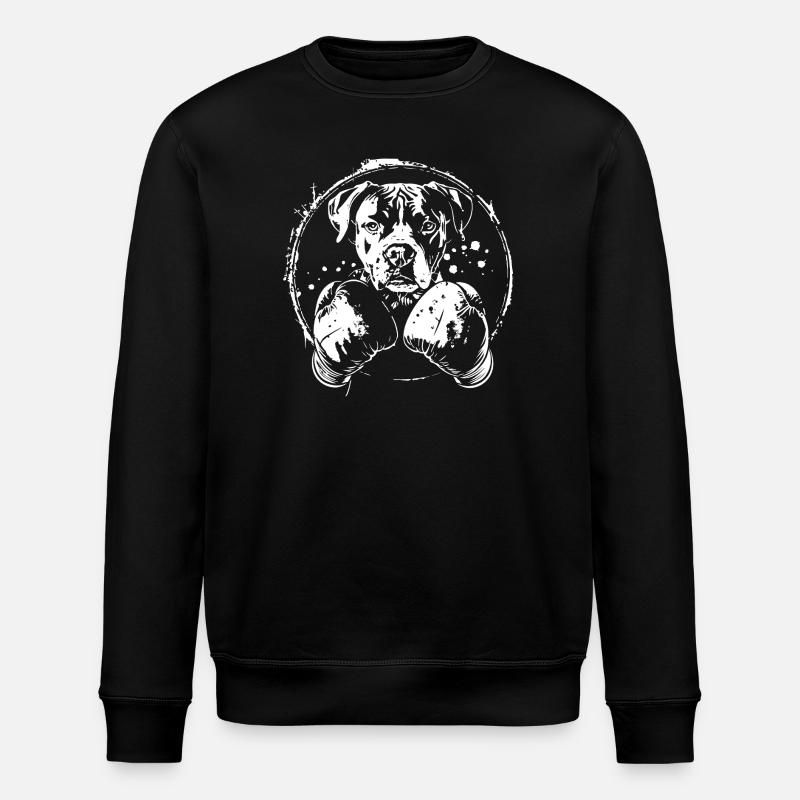 Boxer pour chien Boxe MMA - Sweat bio ROLLER Stanley/Stella Unisexe - noir