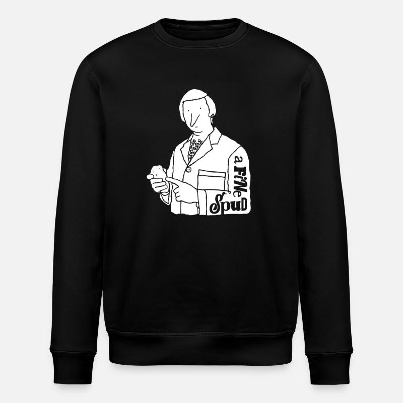 Une fine patate - Sweat bio ROLLER Stanley/Stella Unisexe - noir