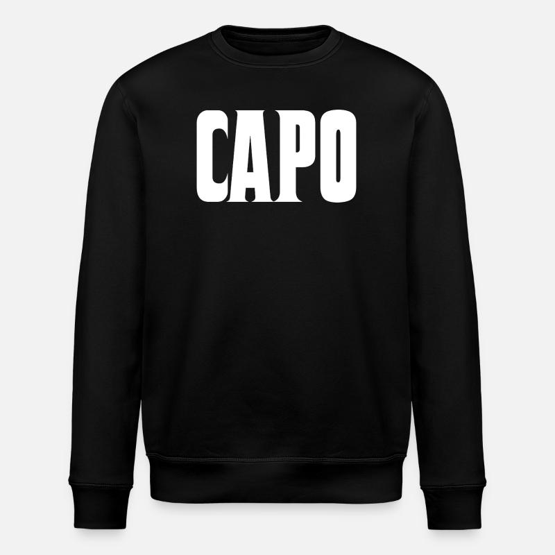 Capo - Sweat bio ROLLER Stanley/Stella Unisexe - noir