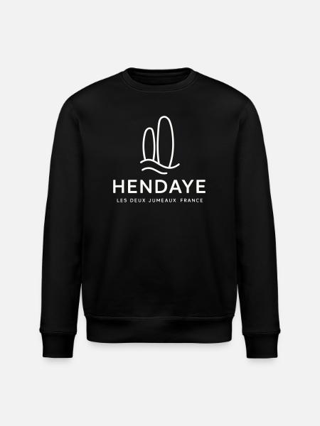 Motif Nature hendaye - Sweat bio ROLLER Stanley/Stella Unisexe - noir