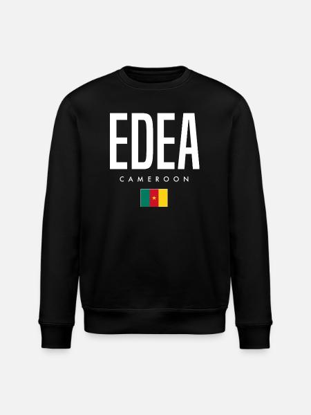 Edea Kamerun Kameruner - Stanley/Stella Unisex Bio-Sweatshirt ROLLER - Schwarz