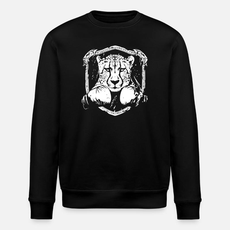 Boxer Tigre - Sweat bio ROLLER Stanley/Stella Unisexe - noir