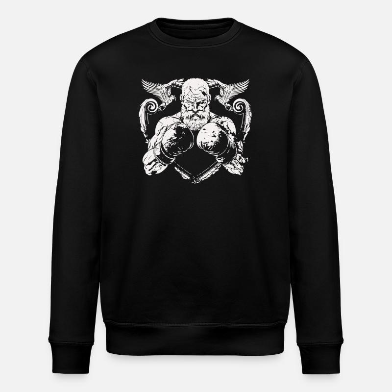 boxeur de combat - Sweat bio ROLLER Stanley/Stella Unisexe - noir