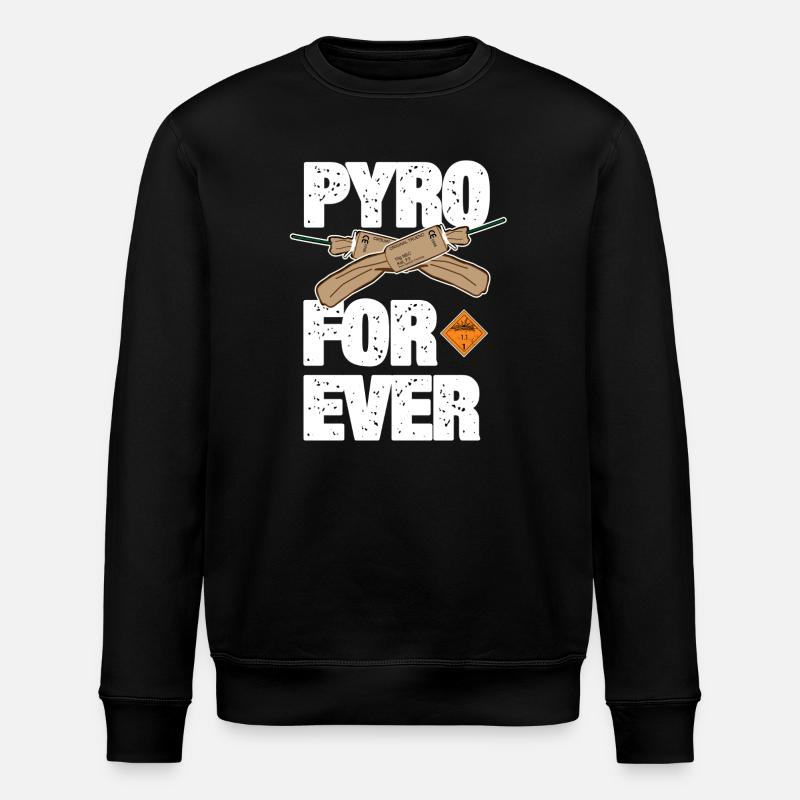 Pyro For Ever avec Trueno - Sweat bio ROLLER Stanley/Stella Unisexe - noir