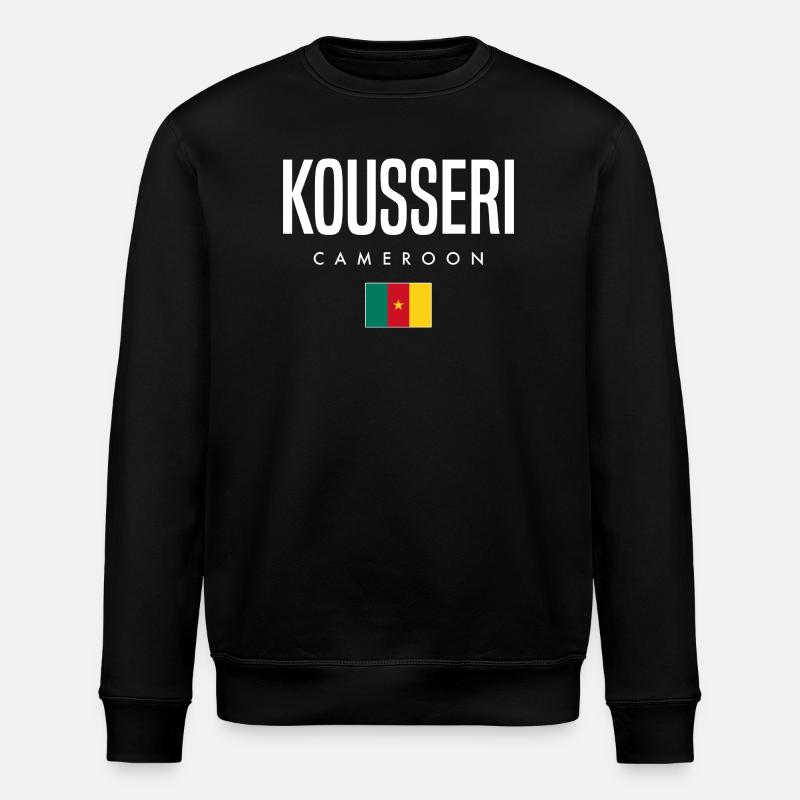 Kousseri Cameroun Camerounais - Sweat bio ROLLER Stanley/Stella Unisexe - noir