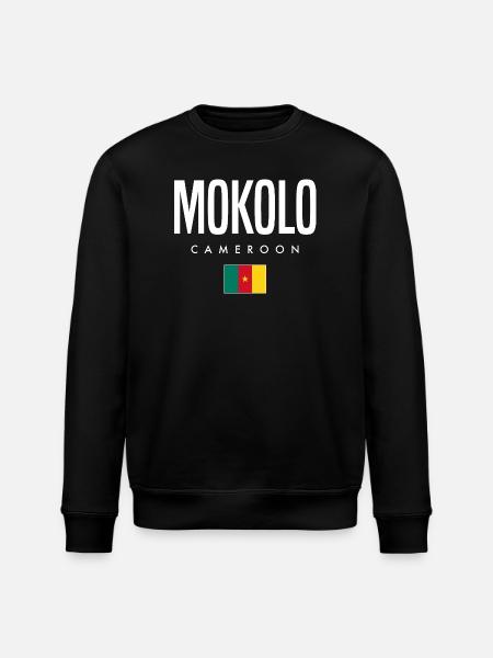 Mokolo Kamerun Kameruner - Stanley/Stella Unisex Bio-Sweatshirt ROLLER - Schwarz