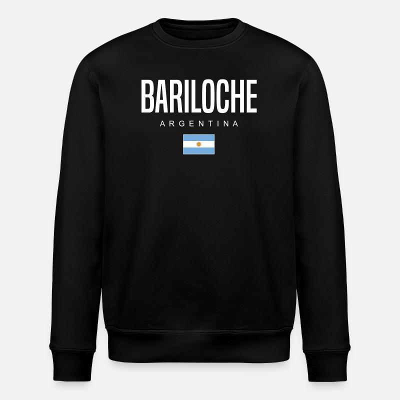Bariloche Argentine Argentine - Sweat bio ROLLER Stanley/Stella Unisexe - noir