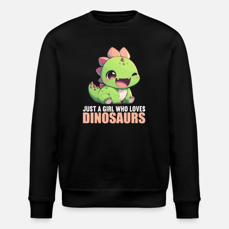 Dino Dinosaure Dinosaure - Sweat bio ROLLER Stanley/Stella Unisexe - noir