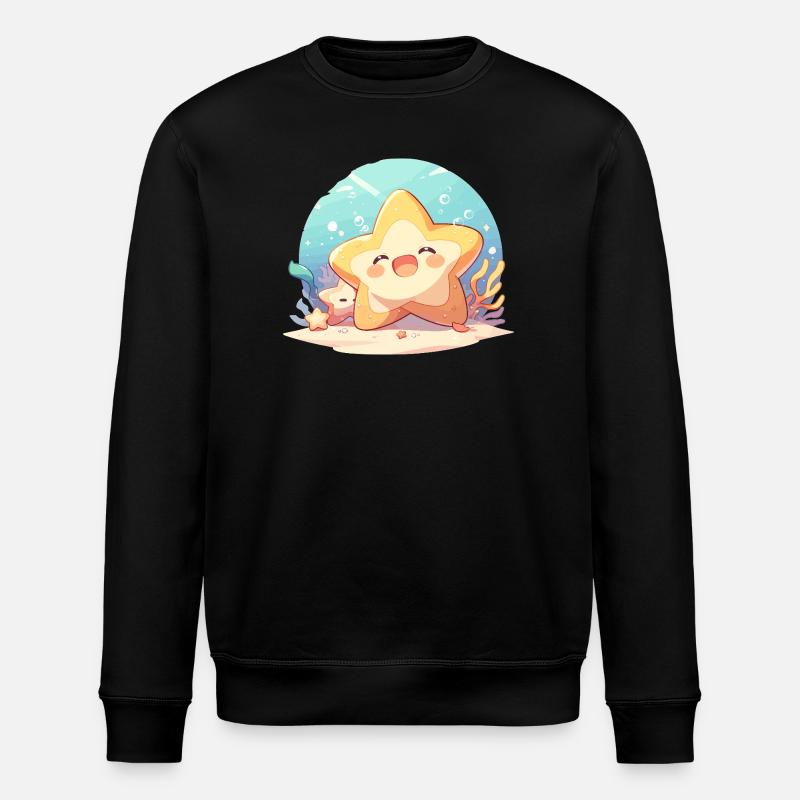 Étoile de mer Étoile de mer - Sweat bio ROLLER Stanley/Stella Unisexe - noir