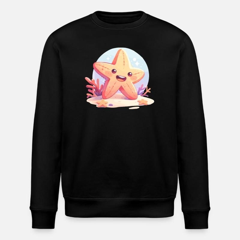Étoile de mer Étoile de mer - Sweat bio ROLLER Stanley/Stella Unisexe - noir