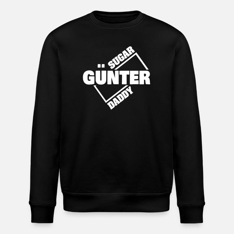 Sugar Daddy Guenter - Stanley/Stella ROLLER Unisex Organic Sweatshirt - black