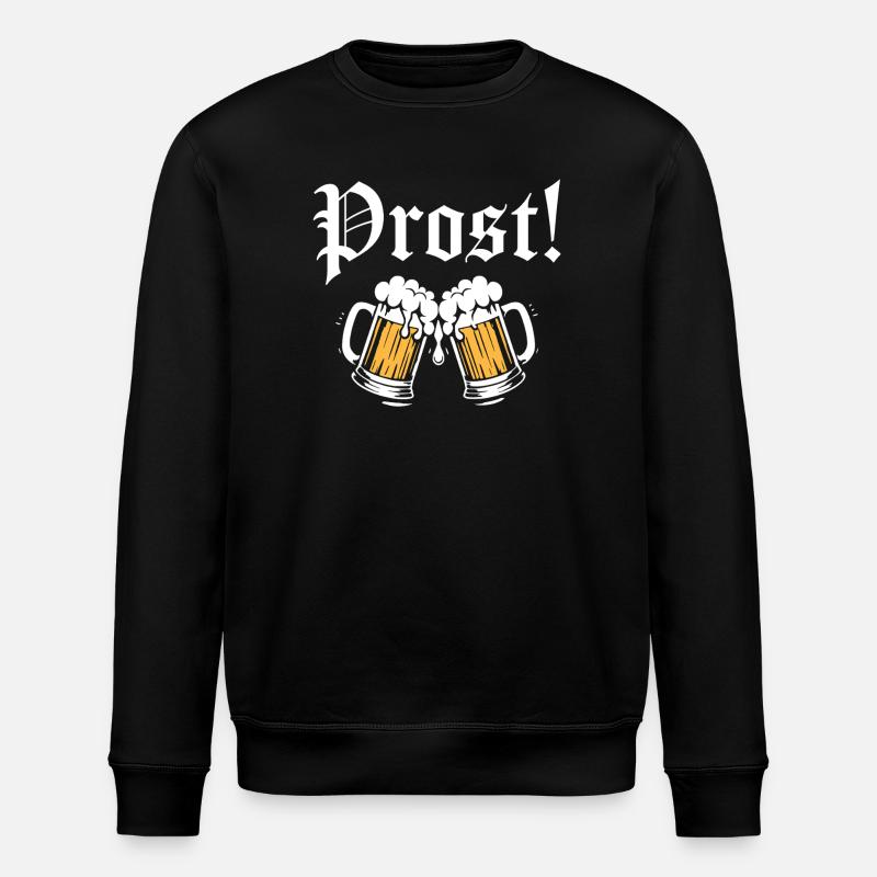 Prost! - Stanley/Stella Unisex Bio-Sweatshirt ROLLER - Schwarz