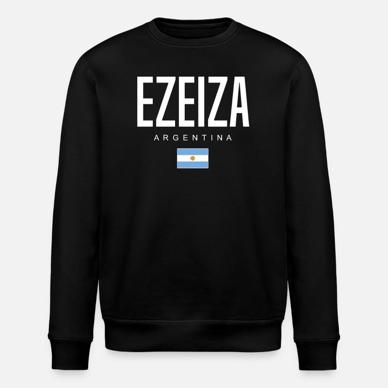 Ezeiza Argentina Argentinian - Stanley/Stella ROLLER Unisex Organic Sweatshirt - black