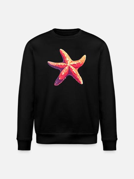 Starfish Starfish - Stanley/Stella ROLLER Unisex Organic Sweatshirt - black