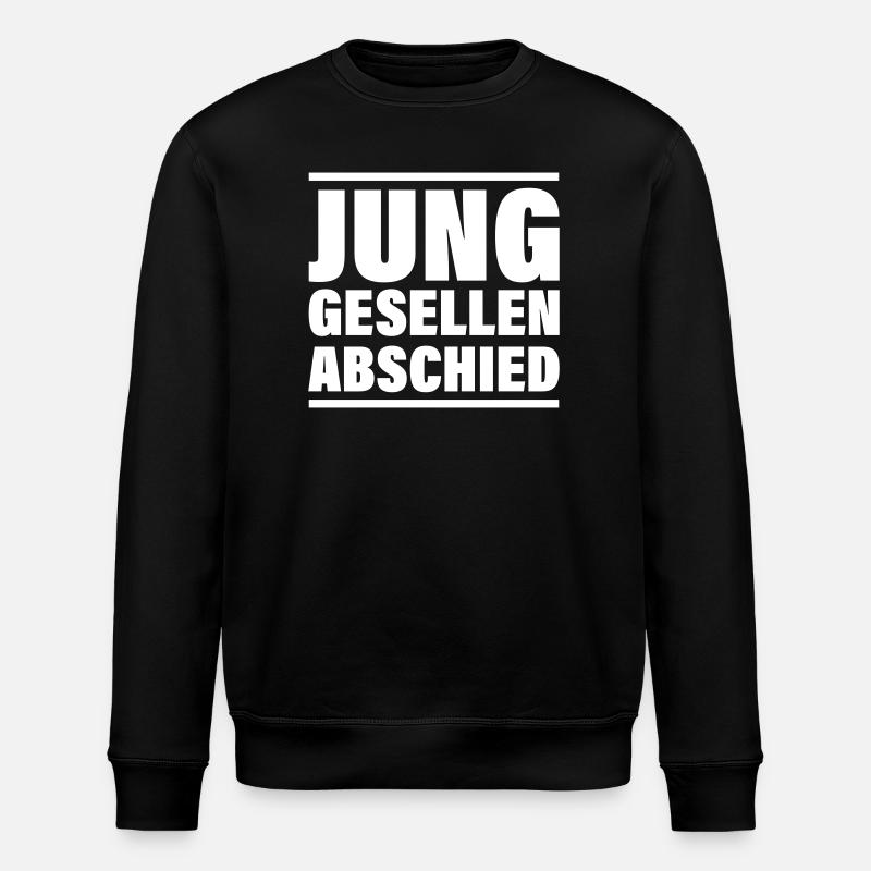 Bachelor Party Jga - Stanley/Stella ROLLER Unisex Organic Sweatshirt - black