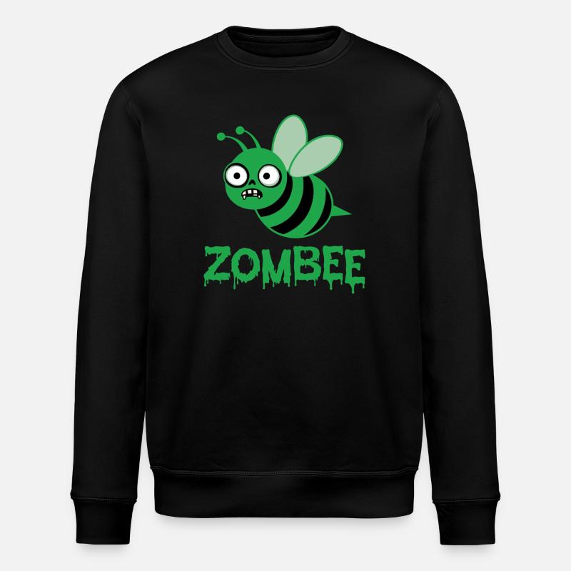 Zombee - Stanley/Stella ROLLER Unisex Organic Sweatshirt - black