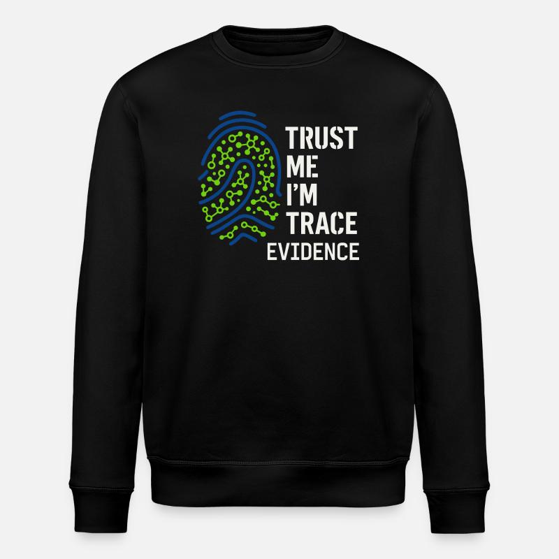 Forensic Chemist Crime Lab Toxicology - Stanley/Stella ROLLER Unisex Organic Sweatshirt - black