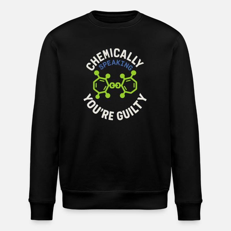 Forensic Chemist Crime Lab Toxicology - Stanley/Stella ROLLER Unisex Organic Sweatshirt - black