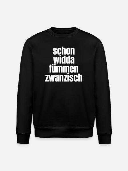 Already Widda Fümmen Zwanzisch 50th birthday - Stanley/Stella ROLLER Unisex Organic Sweatshirt - black