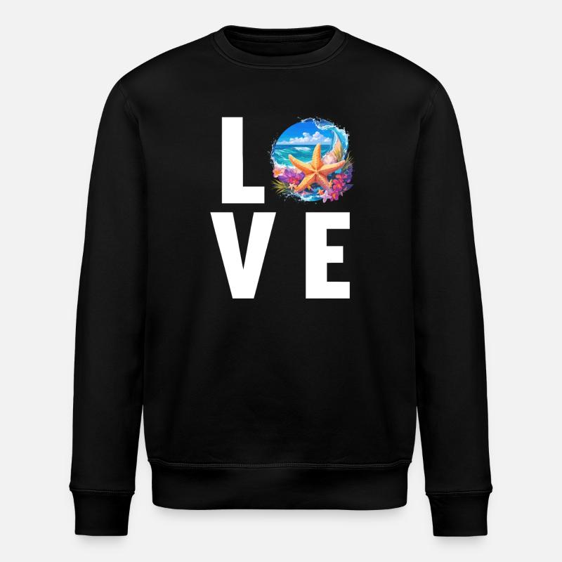 Étoile de mer Étoile de mer - Sweat bio ROLLER Stanley/Stella Unisexe - noir