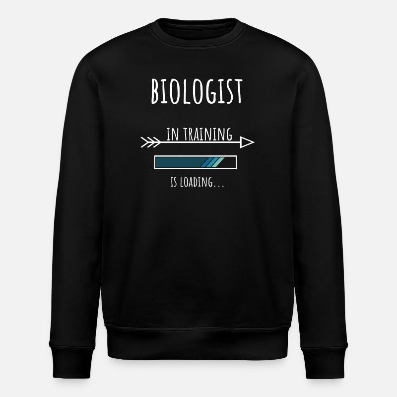 Biologist Geschenk Beruf Ausbildung Biologe - Stanley/Stella Unisex Bio-Sweatshirt ROLLER - Schwarz