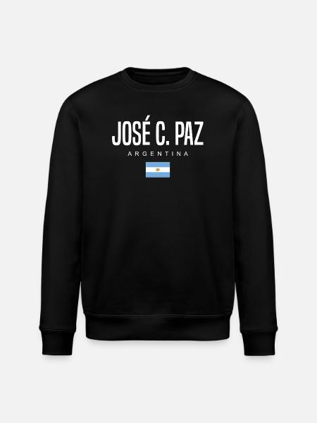 José C. Paz Argentinien Argentinier - Stanley/Stella Unisex Bio-Sweatshirt ROLLER - Schwarz